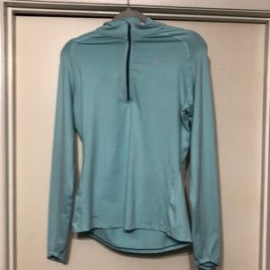 Nike size M. Baby blue Track Jacket.  Dri-Fit